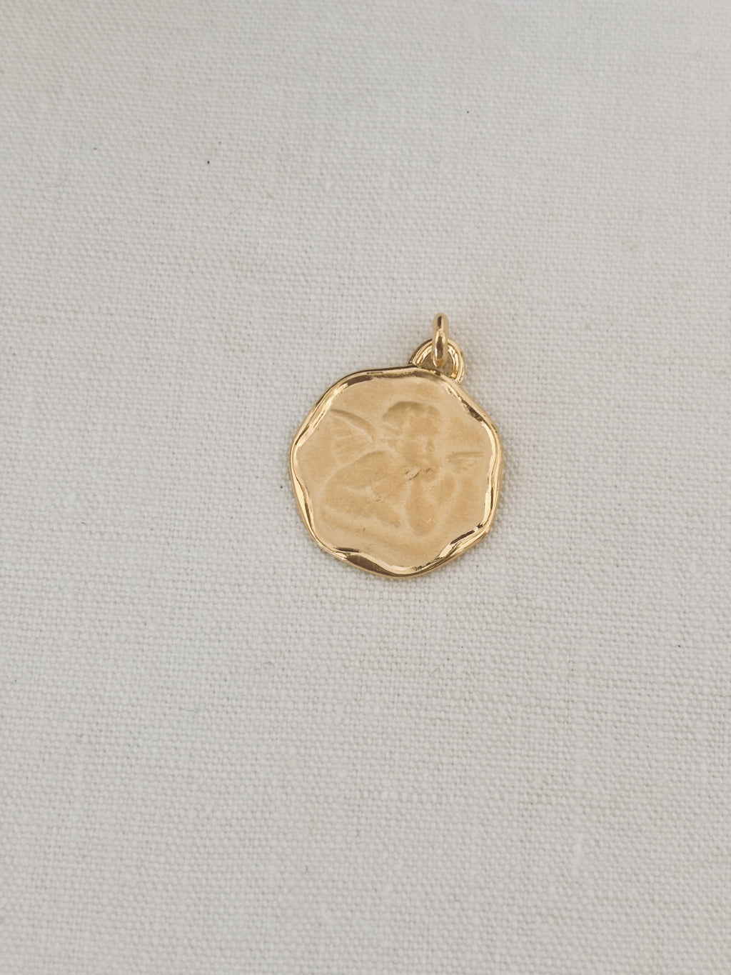 Pendentif Ange Angèle Plaqué Or