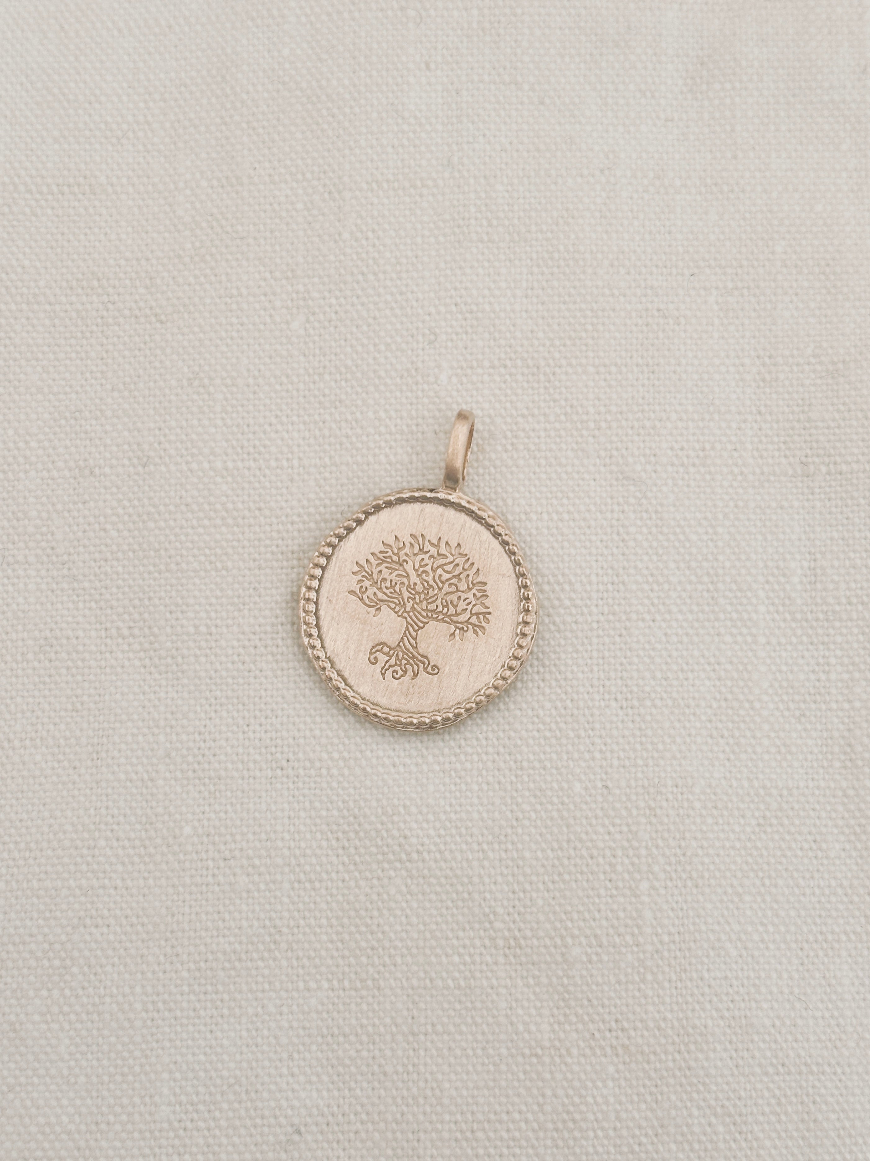 Pendentif Arbre De Vie Ava Plaqué Or