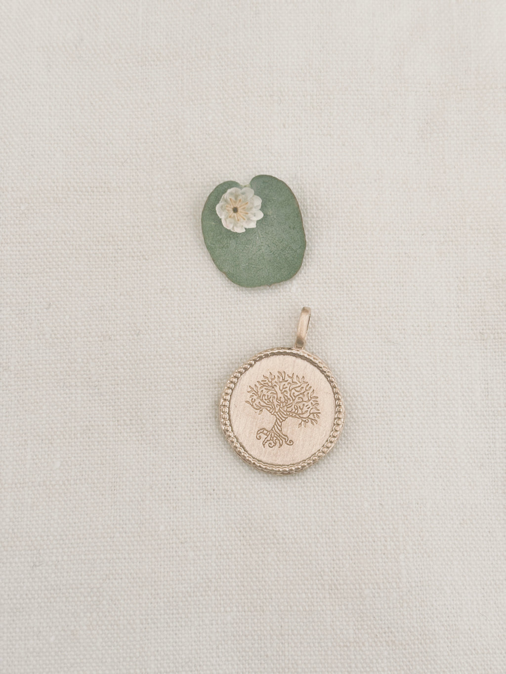 Pendentif Arbre De Vie Ava Plaqué Or
