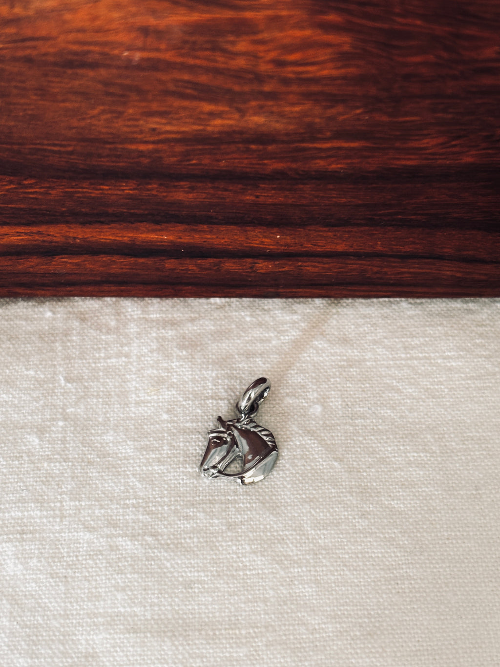 Pendentif Cheval Clarisse Argent
