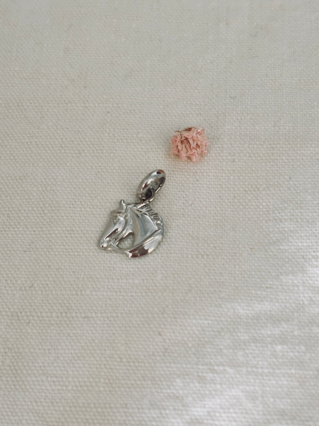 Pendentif Cheval Clarisse Argent
