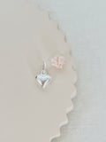 Pendentif Coeur Jade Argent