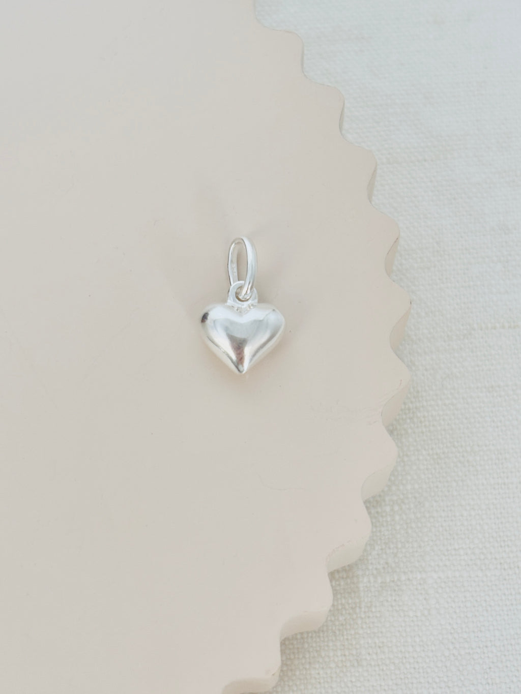 Pendentif Coeur Jade Argent