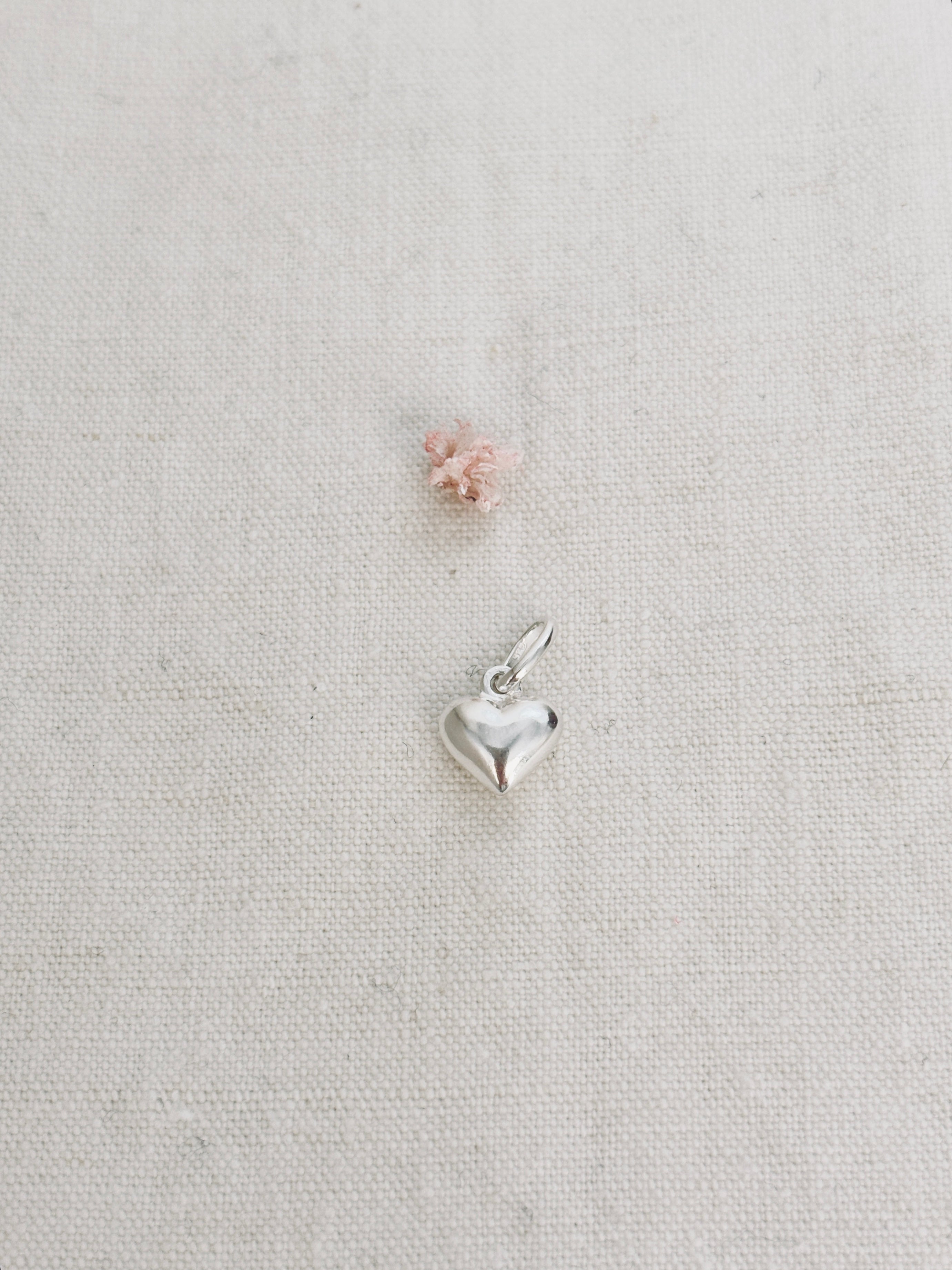 Pendentif Coeur Jade Argent