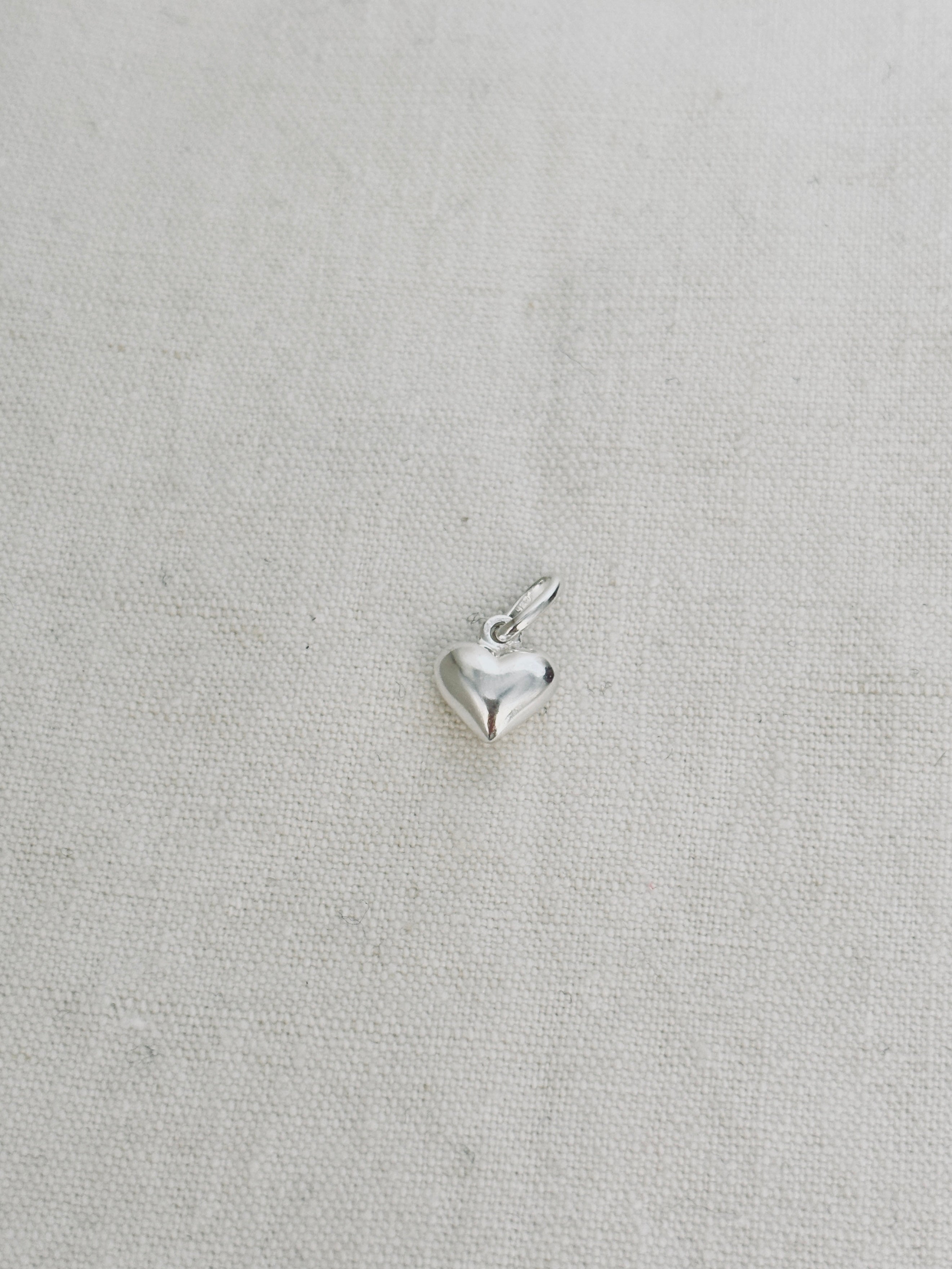 Pendentif Coeur Jade Argent