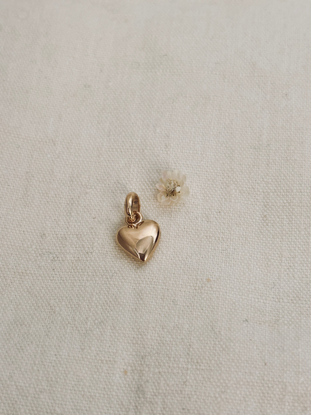 Pendentif Coeur Jade Plaqué Or