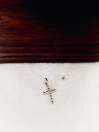 Pendentif Croix Boules Zoé Plaqué Or
