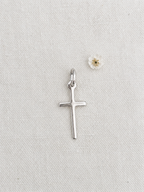Pendentif Croix Fine Célie Argent