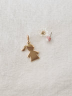 Pendentif Fillette Juliette Plaqué Or