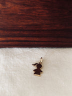 Pendentif Fillette Juliette Plaqué Or