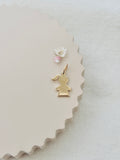 Pendentif Fillette Juliette Plaqué Or