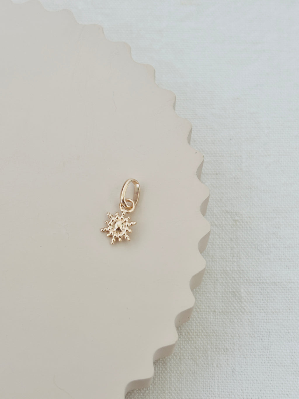 Pendentif Soleil Solyne Plaqué Or