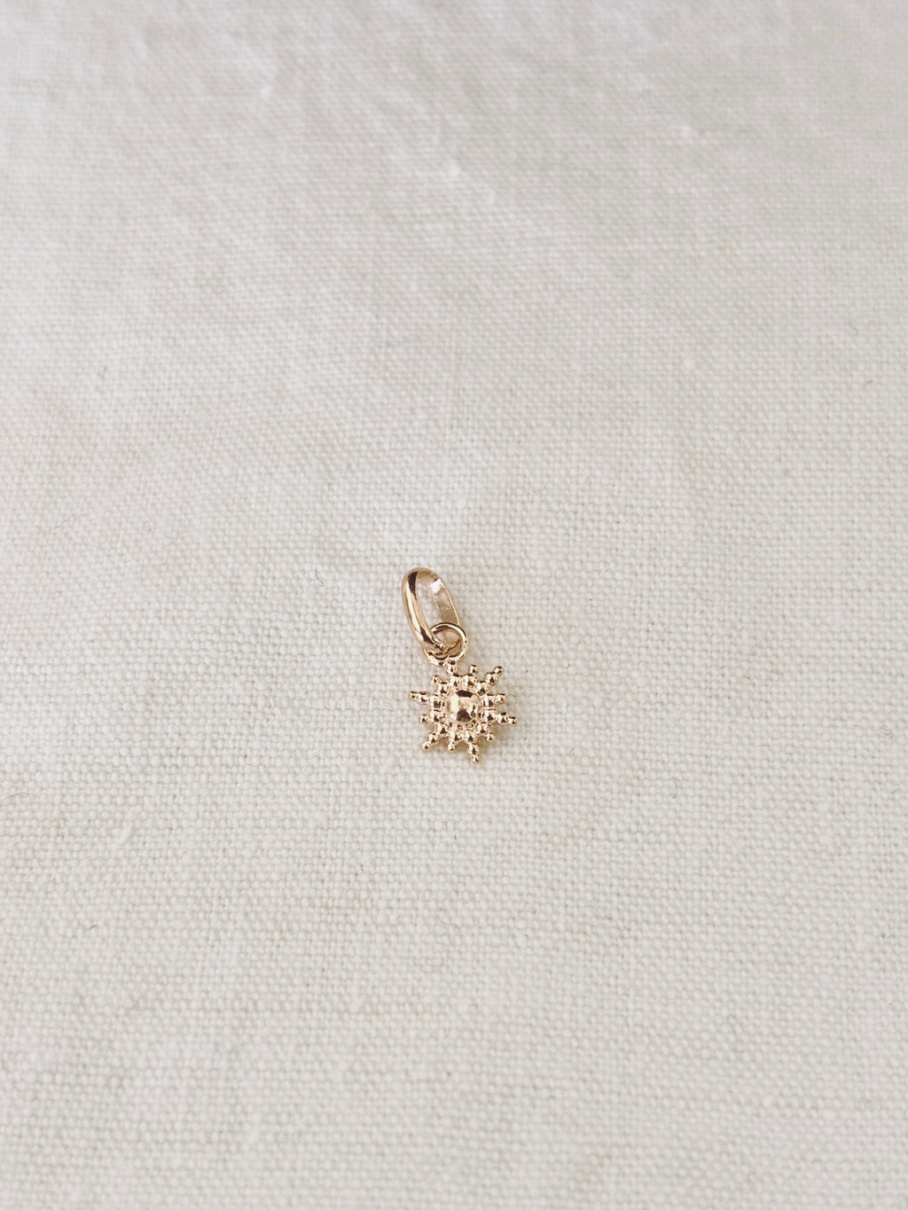 Pendentif Soleil Solyne Plaqué Or