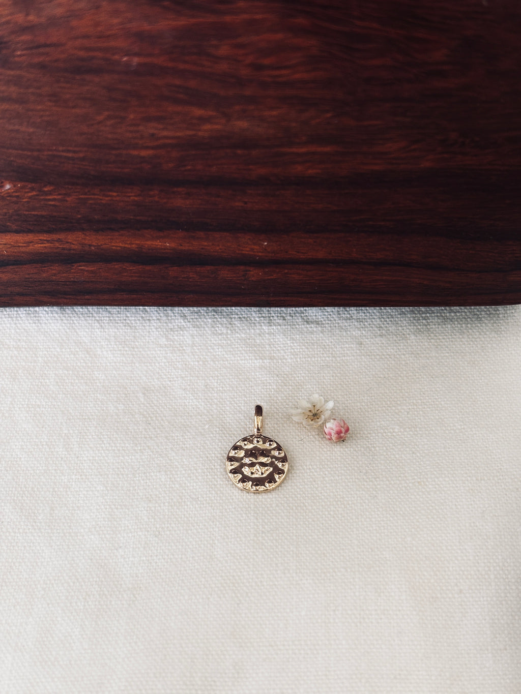 Pendentif Trèfle Thaïs Plaqué Or
