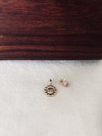 Pendentif Trèfle Thaïs Plaqué Or
