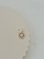Pendentif Trèfle Thaïs Plaqué Or